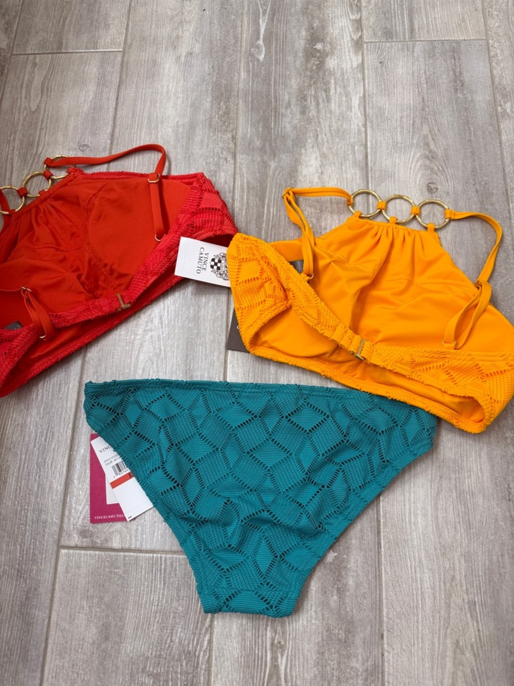 NWT! $270 value Vince Camuto luxury cruise/beach/resort ready bikini set! - Picture 7 of 13